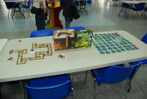 Notre table "Enfants" avant ouverture
